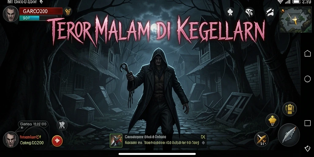 Screenshot menakutkan dari gameplay GARCO200 yang penuh dengan ketegangan.