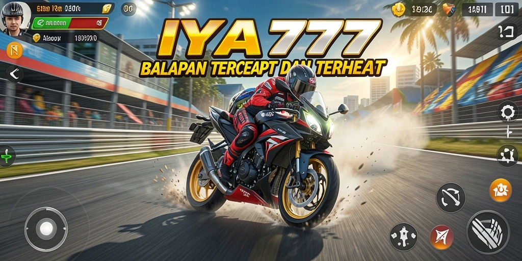 Gameplay menegangkan balapan motor di IYA777.