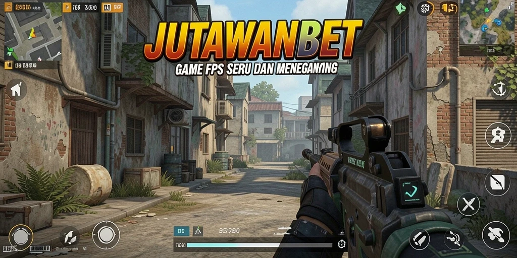 Screenshot gameplay <strong>JUTAWANBET</strong> menunjukkan aksi tembak-menembak yang mendebarkan.