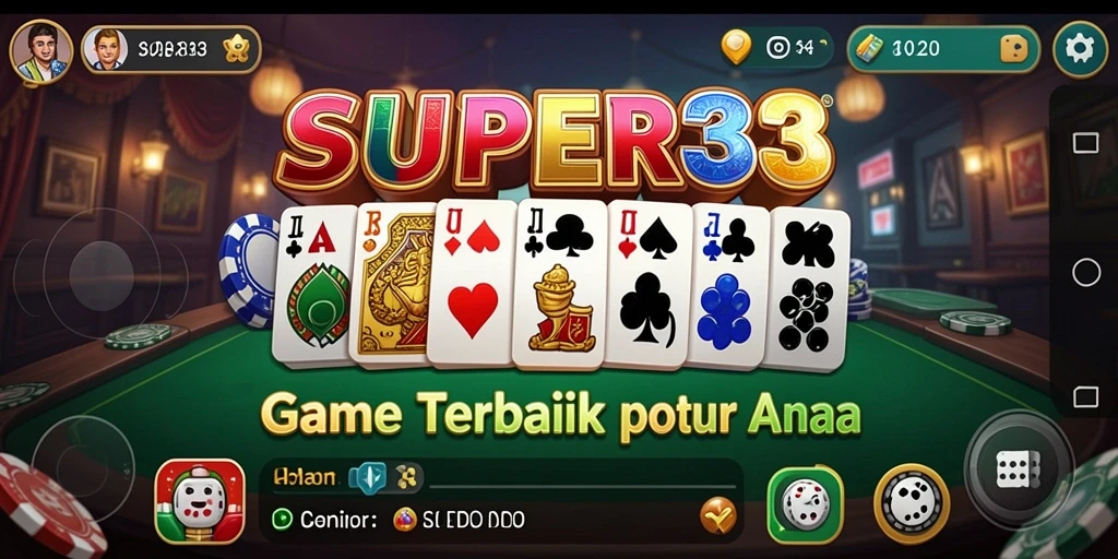Screenshot gameplay SUPER33 yang seru dan menantang.